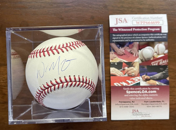 Whit Merrifield Signed Autographed Official Major League (OML) Baseball - JSA Authenticated
