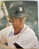 Ed Brinkman (d. 2008) Signed Autographed Glossy 8x10 Photo Detroit Tigers - PSA/DNA Authenticated