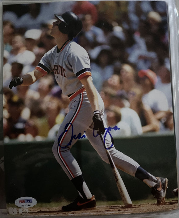 Travis Fryman Signed Autographed Glossy 8x10 Photo Detroit Tigers - PSA/DNA Authenticated