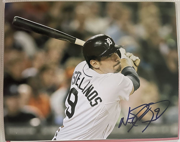 Nick Castellanos Signed Autographed Glossy 8x10 Photo - Detroit Tigers