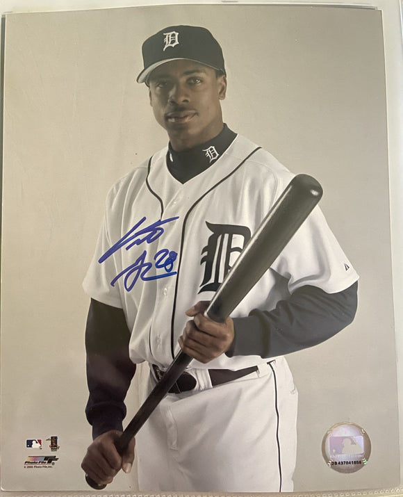 Curtis Granderson Signed Autographed Glossy 8x10 Photo - Detroit Tigers