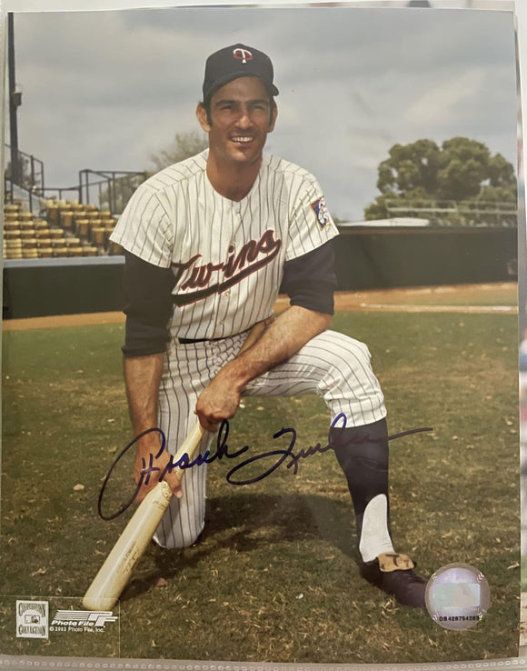 Frank Quilici (d. 2018) Signed Autographed Glossy 8x10 Photo - Minnesota Twins