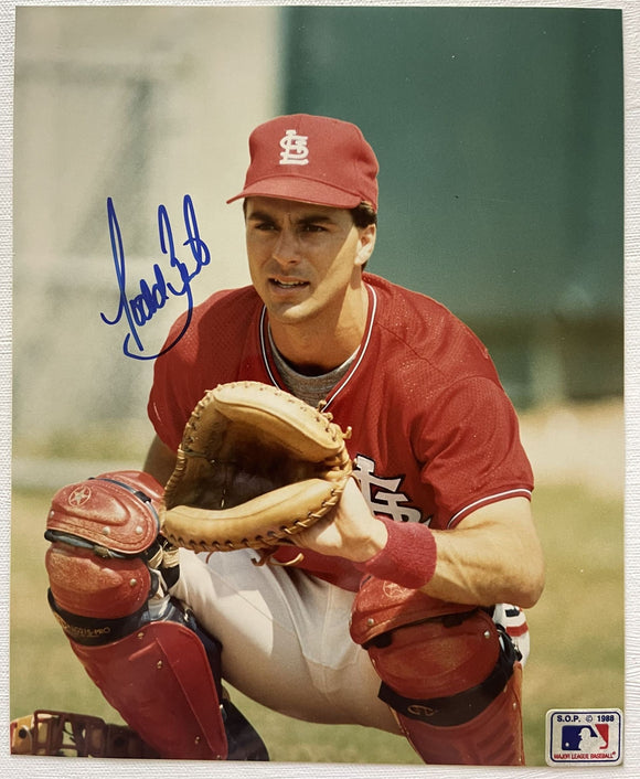 Todd Zeile Signed Autographed Glossy 8x10 Photo - St. Louis Cardinals