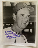 Barney Schultz (d. 2015) Signed Autographed Vintage Glossy 8x10 Photo - St. Louis Cardinals