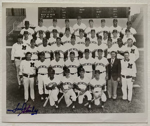 Fred Stanley Signed Autographed Glossy 8x10 Photo - Milwaukee Brewers