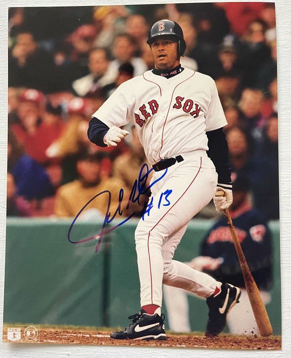 John Valentin Signed Autographed Glossy 8x10 Photo - Boston Red Sox