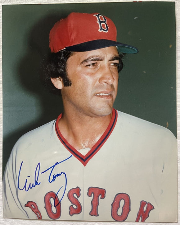 Mike Torrez Signed Autographed Glossy 8x10 Photo - Boston Red Sox