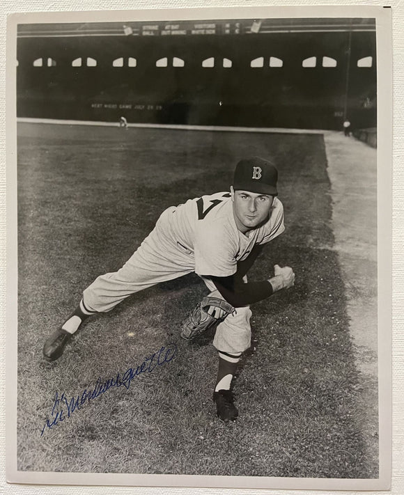 Bill Monbouquette (d. 2015) Signed Autographed Vintage Glossy 8x10 Photo - Boston Red Sox