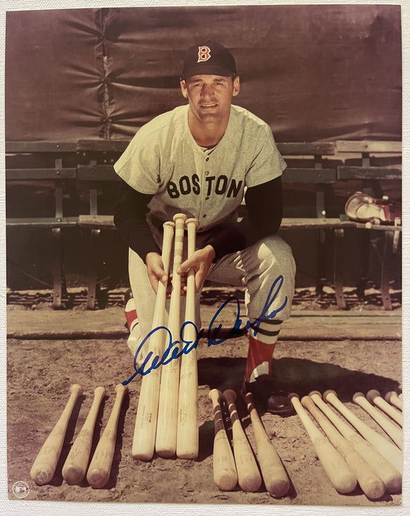 Walt Dropo (d. 2010) Signed Autographed Glossy 8x10 Photo - Boston Red Sox