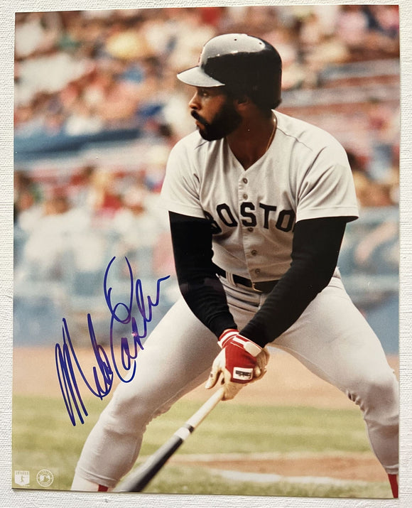 Mike Easler Signed Autographed Glossy 8x10 Photo Boston Red Sox - Stacks of Plaques