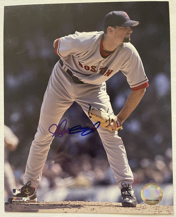 Matt Clement Signed Autographed Glossy 8x10 Photo - Boston Red Sox
