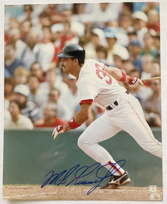Mike Greenwell Signed Autographed Glossy 8x10 Photo - Boston Red Sox
