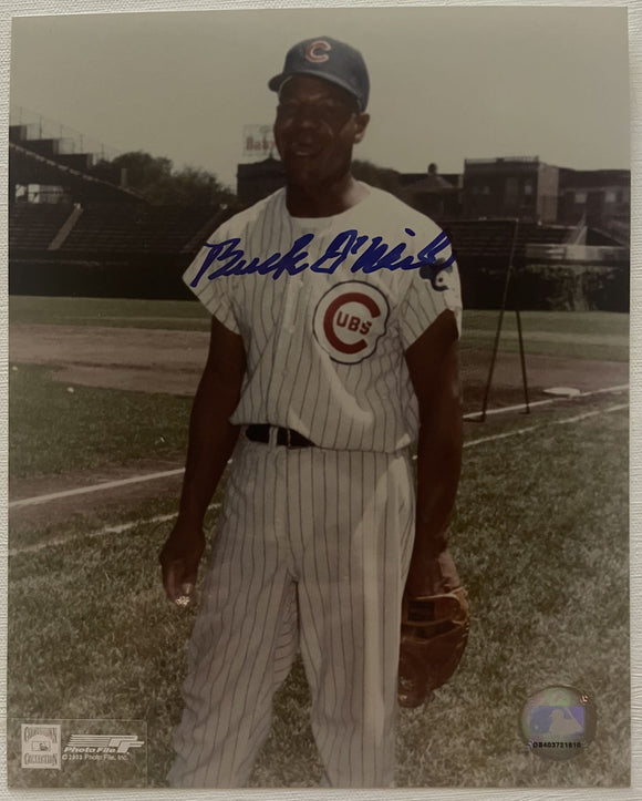 Buck O'Neil (d. 2006) Signed Autographed Glossy 8x10 Photo - Chicago Cubs