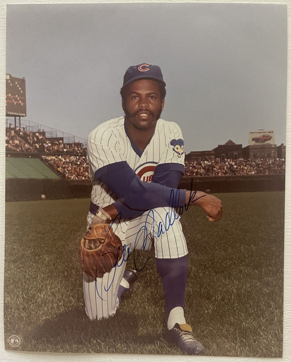 Bill Madlock Signed Autographed Glossy 8x10 Photo - Chicago Cubs