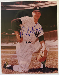 Ralph Terry (d. 2022) Signed Autographed Glossy 8x10 Photo - New York Yankees