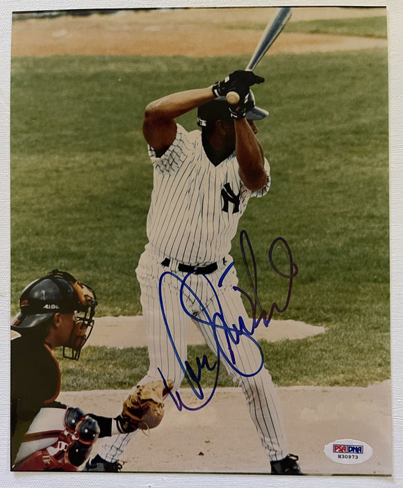 Danny Tartabull Signed Autographed Glossy 8x10 Photo New York Yankees - PSA/DNA Authenticated
