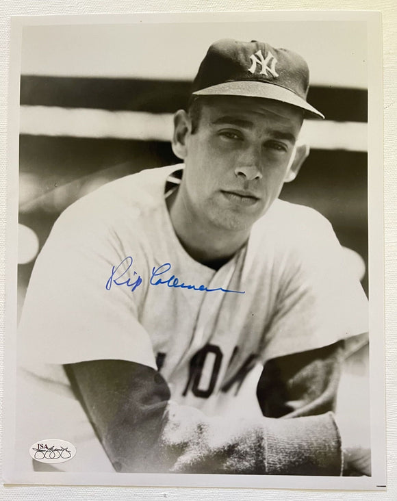 Rip Coleman (d. 2004) Signed Autographed Glossy 8x10 Photo New York Yankees - JSA Authenticated