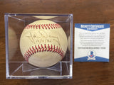 John Denny Signed Autographed Official National League (ONL) Baseball - Beckett BAS Authenticated