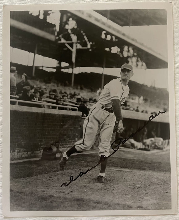 Claude Passeau (d. 2003) Signed Autographed Vintage Glossy 8x10 Photo - Chicago Cubs
