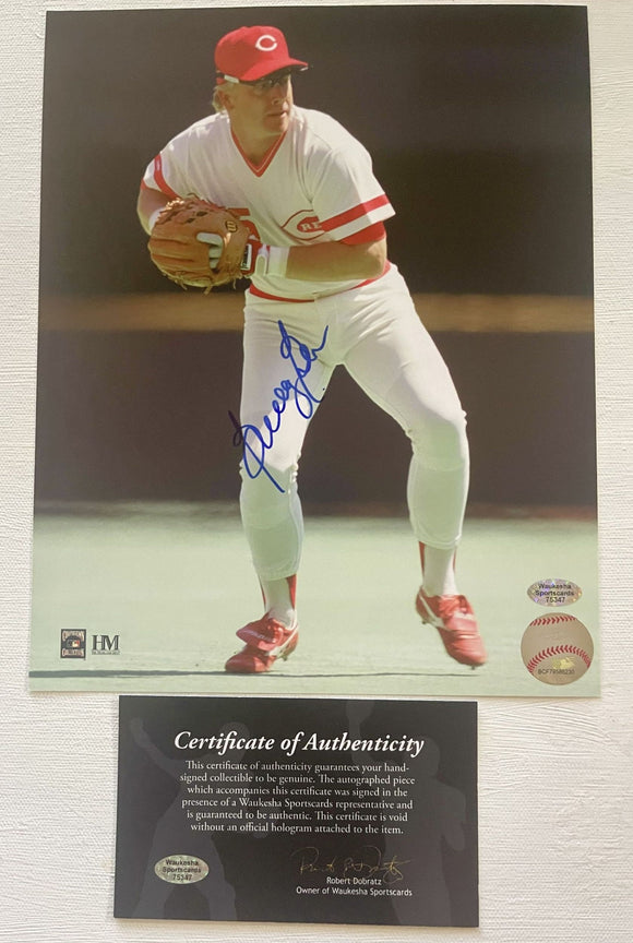 Buddy Bell Signed Autographed Glossy 8x10 Photo - Cincinnati Reds