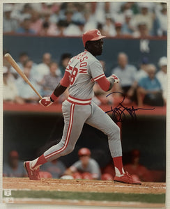 Reggie Jefferson Signed Autographed Glossy 8x10 Photo - Cincinnati Reds