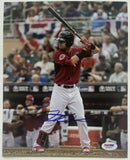Jesse Winker Signed Autographed Glossy 8x10 Photo Cincinnati Reds - PSA/DNA Authenticated