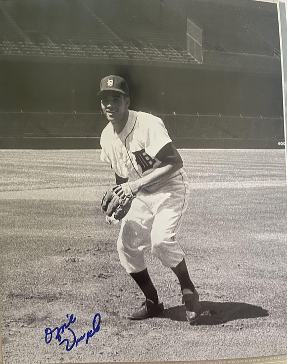 Ozzie Virgil Sr. Signed Autographed Glossy 8x10 Photo - Detroit Tigers