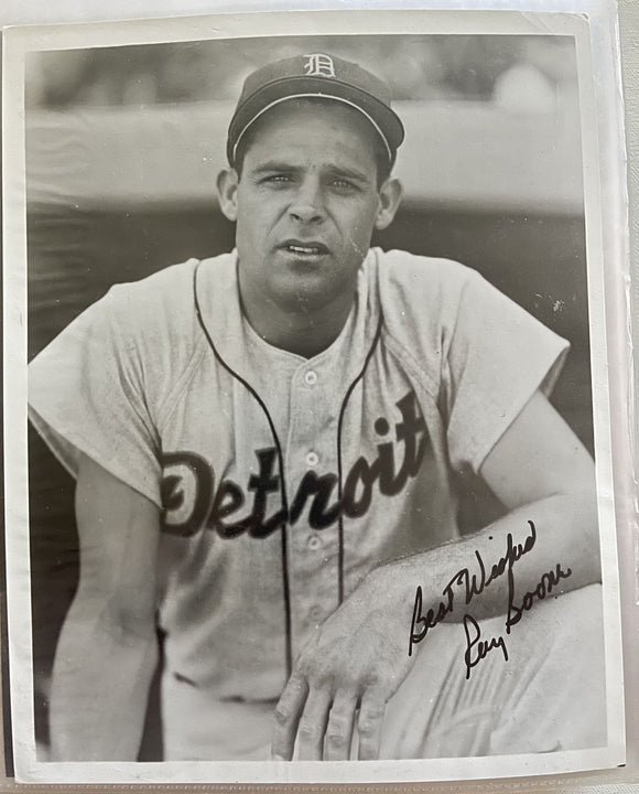 Ray Boone (d. 2004) Signed Autographed Vintage Glossy 8x10 Photo - Detroit Tigers
