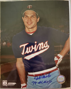 John Castino Signed Autographed "79 AL ROY" Glossy 8x10 Photo - Minnesota Twins