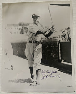 Pete Coscarart (d. 2002) Signed Autographed Vintage Glossy 8x10 Photo - Brooklyn Dodgers