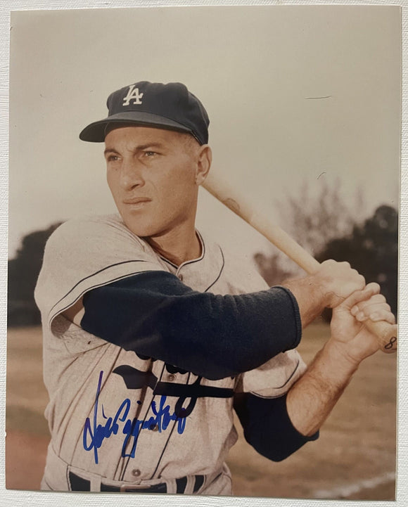 Joe Pignatano (d. 2022) Signed Autographed Glossy 8x10 Photo - Los Angeles Dodgers