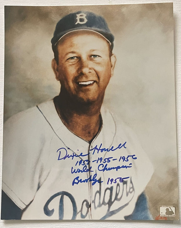 Dixie Howell (d. 1990) Signed Autographed 