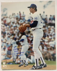 Tim Leary Signed Autographed "1988 World Champions" Glossy 8x10 Photo - Los Angeles Dodgers