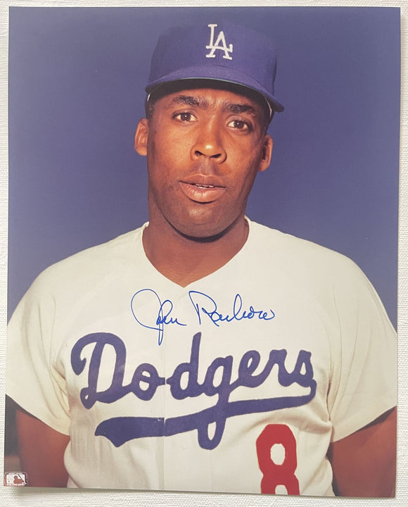 John Roseboro (d. 2002) Signed Autographed Glossy 8x10 Photo - Los Angeles Dodgers