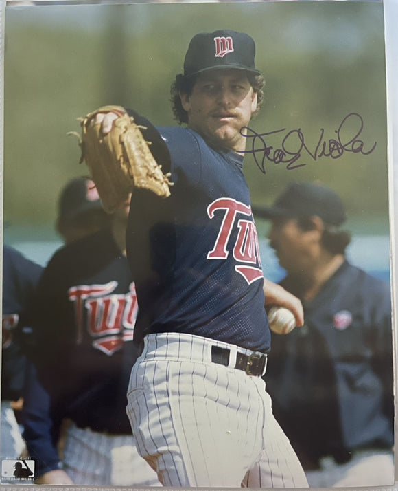 Frank Viola Signed Autographed Glossy 8x10 Photo - Minnesota Twins