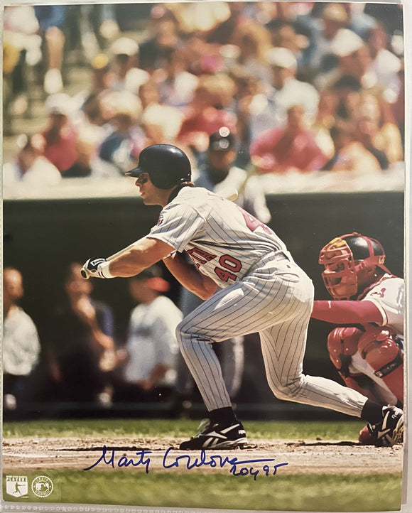 Marty Cordova Signed Autographed 