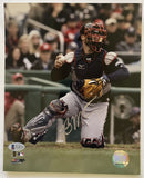 Brian McCann Signed Autographed Glossy 8x10 Photo Atlanta Braves - Beckett BAS Authenticated