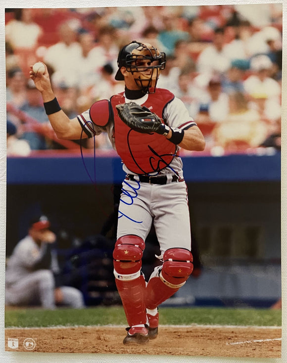 Javy Lopez Signed Autographed Glossy 8x10 Photo - Atlanta Braves