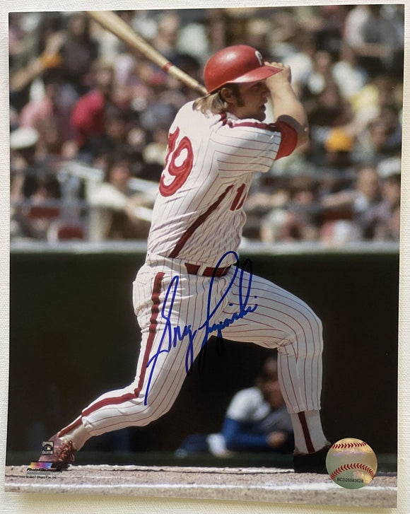 Greg Luzinski Signed Autographed Glossy 8x10 Photo - Philadelphia Phillies