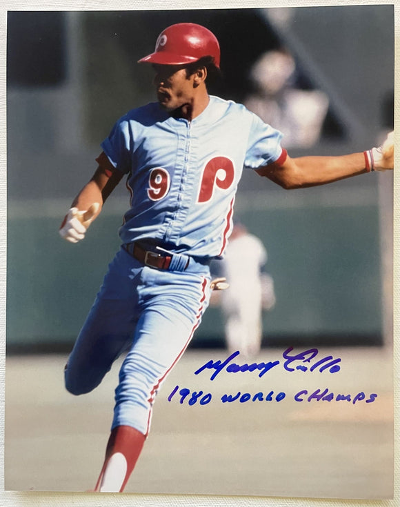 Manny Trillo Signed Autographed 
