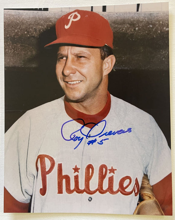Roy Sievers (d. 2017) Signed Autographed Glossy 8x10 Photo - Philadelphia Phillies
