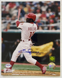 Jimmy Rollins Signed Autographed Glossy 8x10 Photo Philadelphia Phillies - PSA/DNA Authenticated