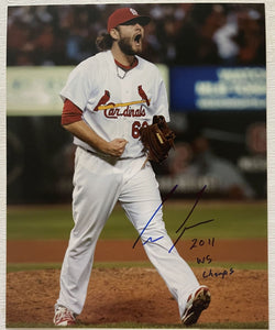 Lance Lynn Signed Autographed "2011 WS Champs" Glossy 8x10 Photo - St. Louis Cardinals