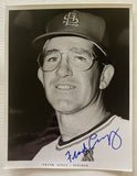 Frank Linzy Signed Autographed Vintage Glossy 8x10 Photo - St. Louis Cardinals