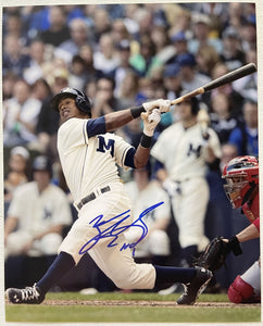 Jean Segura Signed Autographed Glossy 8x10 Photo - Milwaukee Brewers