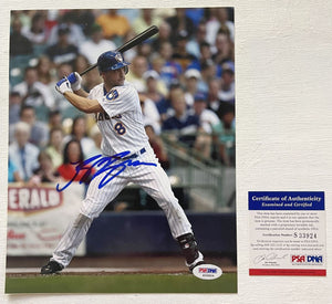 Ryan Braun Signed Autographed Glossy 8x10 Photo Milwaukee Brewers - PSA/DNA Authenticated
