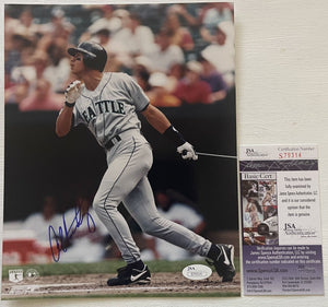 Alex Rodriguez Signed Autographed Glossy 8x10 Photo Seattle Mariners - JSA Authenticated