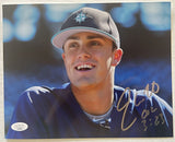 Evan White Signed Autographed Glossy 8x10 Photo Seattle Mariners - JSA Authenticated