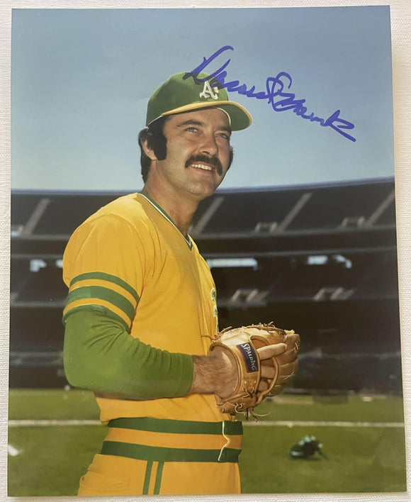 Darold Knowles Signed Autographed Glossy 8x10 Photo - Oakland A's Athletics