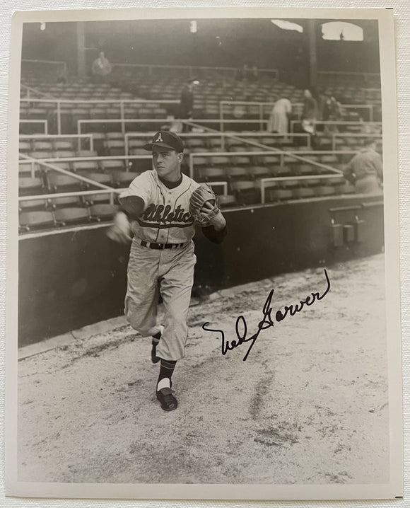 Ned Garver (d. 2017) Signed Autographed Vintage Glossy 8x10 Photo - Philadelphia A's Athletics